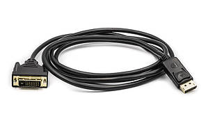 Кабель PowerPlant DisplayPort — DVI, 1.8 м