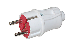 Вилка із заземленням пряма посилена Fetih