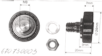 Ролик сдвижной крыши Edscha d24x20 M8 003.