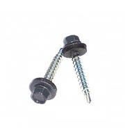 Саморіз покрівельний SDS 5,5х25 мм срібло 9006 Wkret-Met