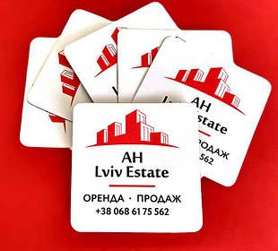 Рекламные магниты. Размер 55х55 мм 2