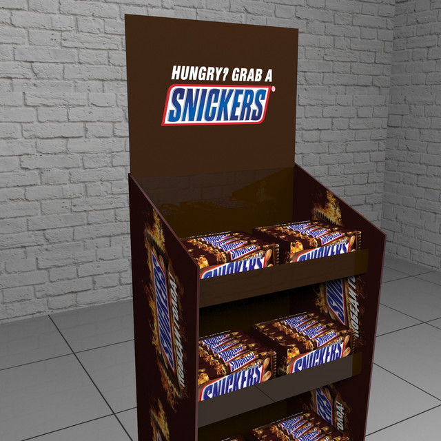 Торгова меблі для Snickers
