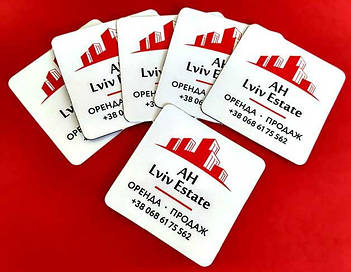 Рекламные магниты. Размер 55х55 мм 5