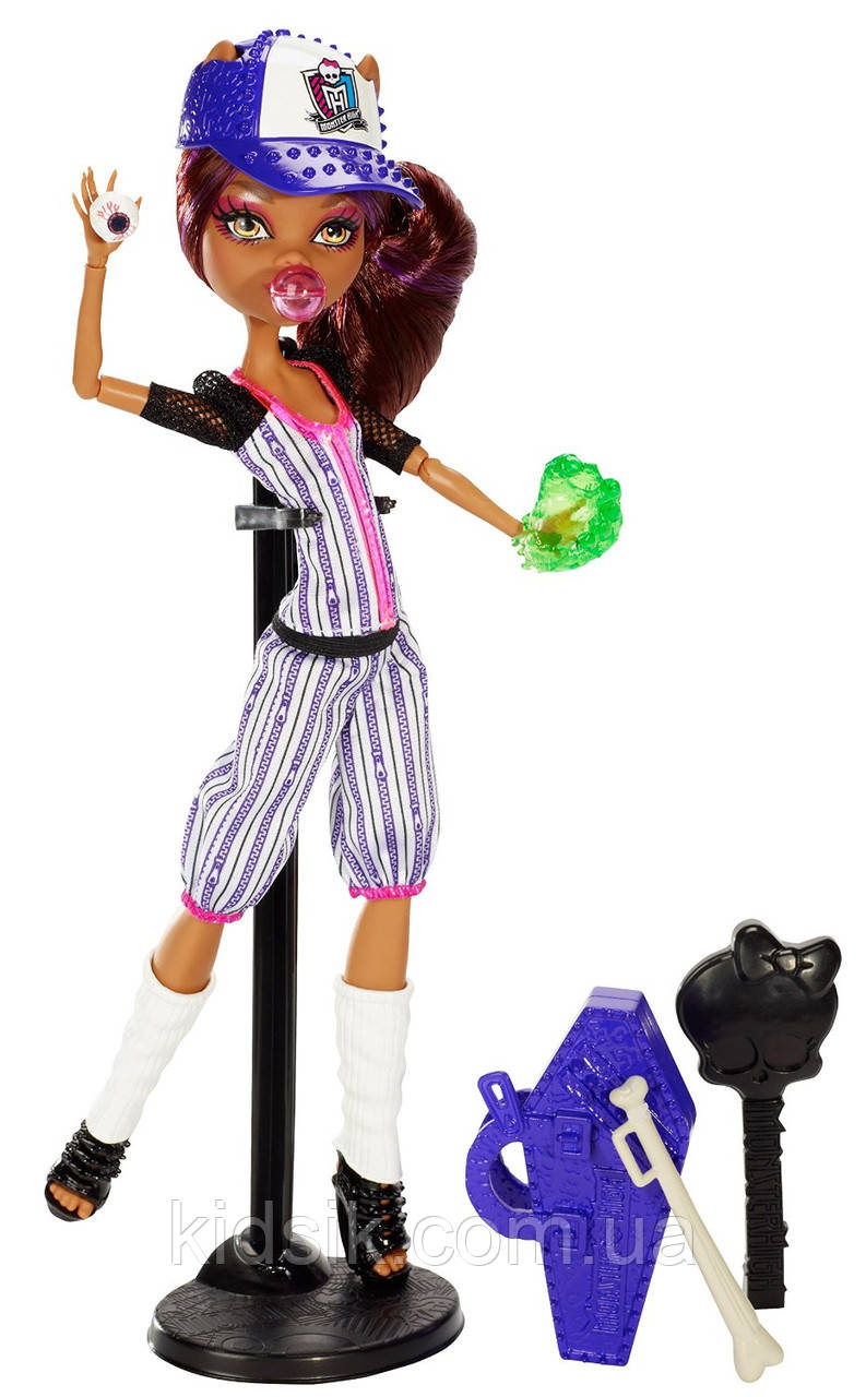 Клодін Вульф Монстри Спорту Clawdeen Wolf Ghoul Sports