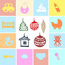 Новий рік: іграшки, ялинки, Дід Морози і Снігуроньки, гірлянди та інше