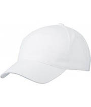 Класична п'ятипанельна кепка бавовна Колір Білий MB092-WHT