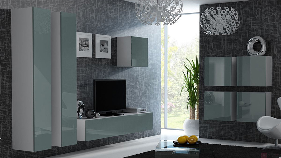 Комплект в вітальню (стенка в гостиную) Vigo Сama Meble 16, фото 1