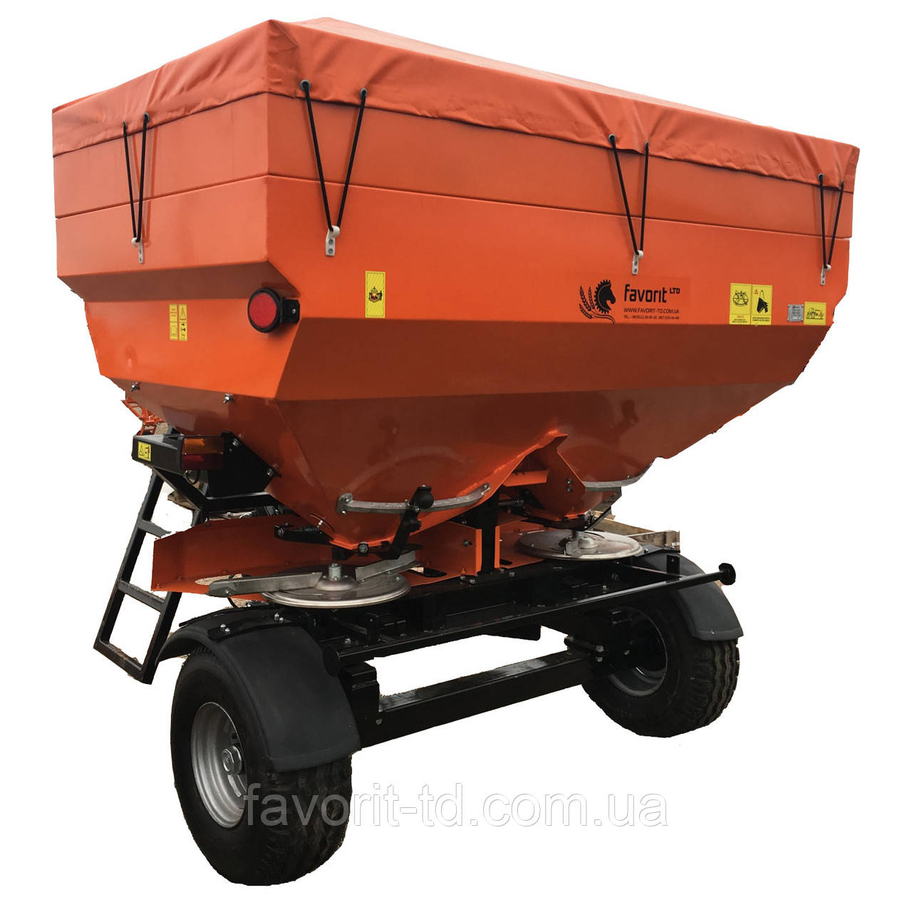 Розкидувач добрив РДФ-3000 (одновісний), фото 1