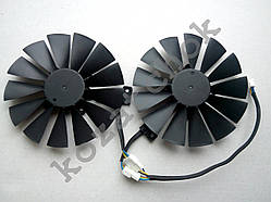 Вентилятор No135 (кулер) для відеокарти ASUS STRIX T129215SM FD10015H12S FD9015U12S RX 470 570 580 FDC10M12S9-C