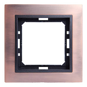 Рамка 1 місце LXL Tesla антична мідь/графітовий металік