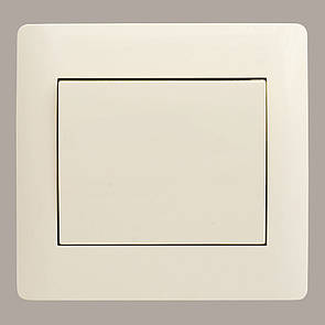 Вимикач (з рамкою) LXL Oscar кремовий