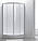 Напівкругла душова кабінка 90x90 см Eger Tisza Zuzmara 599-021/1 без душового піддона, фото 4