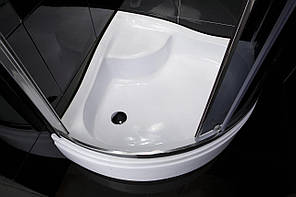 Напівкруглий піддон середній акриловий Eger Csardas 90x90 см 599-512/2 УЦЕНКА РАСПРОДАЖА