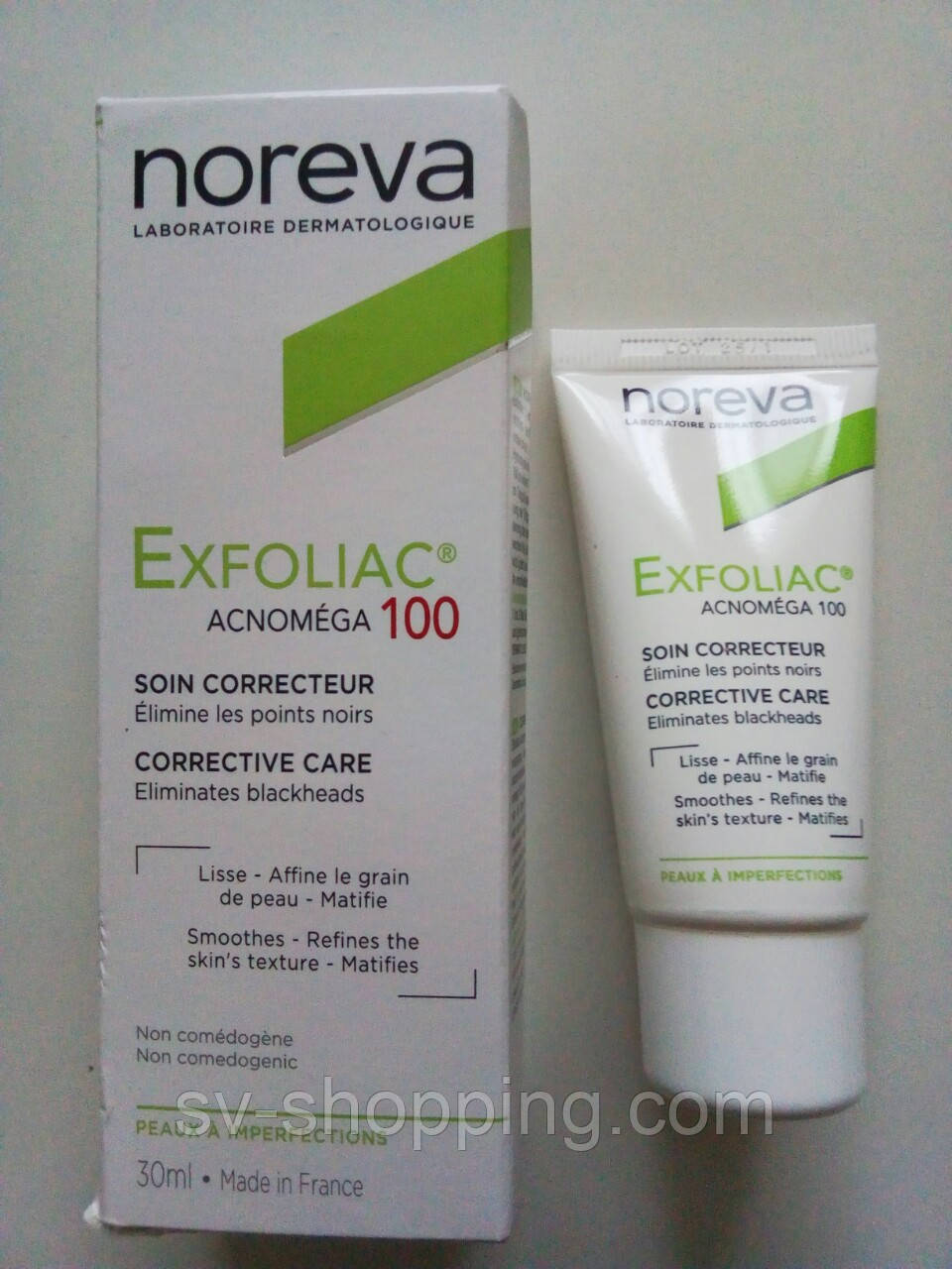 Акономега крем Noreva Exfoliac Acnomega 100