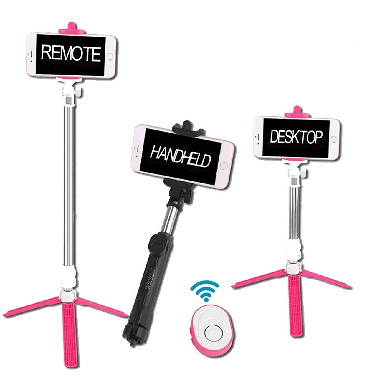 Штатив-трансформер для селфи з пультом дистанційного керування Bluetooth