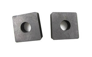 Пластини змінні твердоспл. квадратної форми з отвором 03113 (SNUA), 03123 (SNMA) ГОСТ 19051-80