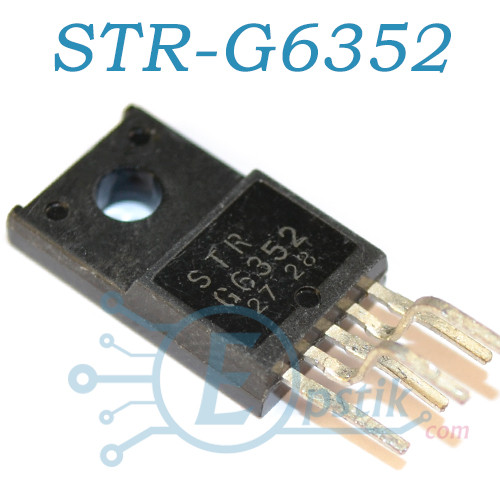 STR-G6352, ШІМ контролер, TO220F-5