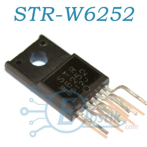 STR-W6252, PWM контролер живлення, TO220F-6