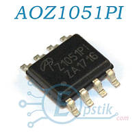 AOZ1051PI, DC-DC преобразователь, 3А 500кГц, SOP8