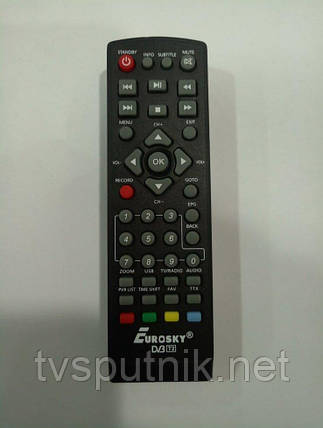 Пульт Eurosky ES-3011 (DVB-T2), фото 2