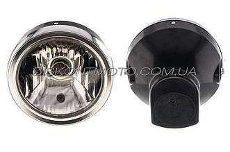 Фара кругла ІЖ, МТ, Дніпро (ободок хром) MANLE