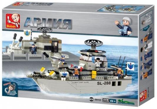 Конструктор большой 449 деталей LEGO. "Армия" Военный морской - фото 3 - id-p482973802