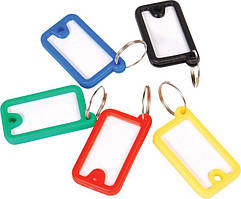Брелок д/ключів пластиковий 45*26мм, асорті