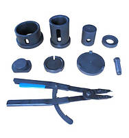 Набір оправ для заміни сайлентблоків на V-подібному важелі DAF HCB (A1602)