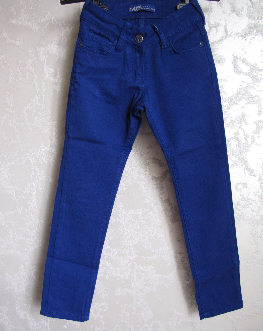 Сині котонові штани джинси на дівчаток 122,128,134,140 зросту Ayugi Туреччина, фото 1