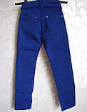 Сині котонові штани джинси на дівчаток 122,128,134,140 зросту Ayugi Туреччина, фото 2
