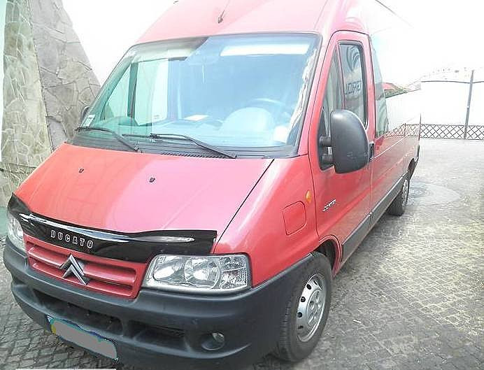 Дефлектор капота (мухобойка) Fiat Ducato 2003-2006 (фиат дукато) - фото 3 - id-p73444768