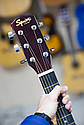 Електроакустична гітара Fender Squier SA-105CE Nat + кабель 3 м, фото 5