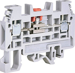 Клема гвинтова вимірювальна ESC-SCB.4 (4 мм2, сіра)