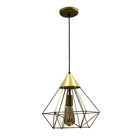 Підвісний світильник стельовий NL 0538 BN MSK Electric Е-27 Лофт бронза, фото 2