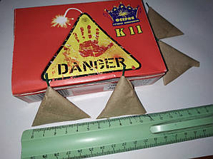 Петарда К11 Danger (трикутники, Феерія, 20 шт)