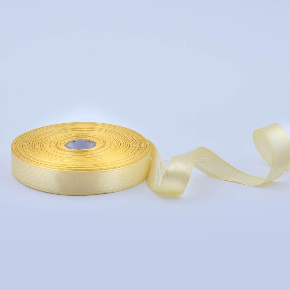 Стрічка атласна 15мм кремова А1-05-080 на метраж (бобіна 50яр/68,2 гр) (56254.080)