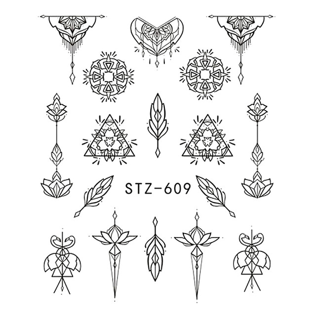 Купити Наклейки для Нігтів Водні Чорні Серія STZ 000, Слайдери для нігтів, Фото Дизайн для Манікюру, nail art (нейл-арт), Слайдер Дизайн, фото наклейки для швидкого красивого дизайну нігтів, за оптовими цінами, замовити та купити дешево оптом, дрібним оптом через інтернет магазин https://opt21.com з доставкою по всій Україні від Компанії Маргарита місто Дніпро.