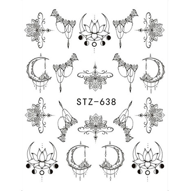 Купити Наклейки для Нігтів Водні Чорні Серія STZ 000, Слайдери для нігтів, Фото Дизайн для Манікюру, nail art (нейл-арт), Слайдер Дизайн, фото наклейки для швидкого красивого дизайну нігтів, за оптовими цінами, замовити та купити дешево оптом, дрібним оптом через інтернет магазин https://opt21.com з доставкою по всій Україні від Компанії Маргарита місто Дніпро.
