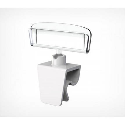 Кліпса кулінарна з цінникотримачем 50мм, Цінникотримач на кліпсі (5042), фото 1