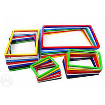 Рамка плакатна А6 пластикова кольорова (1106), фото 3