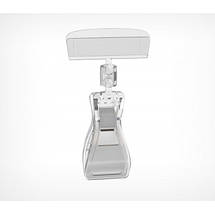 Прищіпка середня + утримувач інформації 50мм, Цінникотримач на прищіпці, Тримач цінника (5068), фото 2