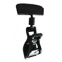 Прищіпка середня + утримувач інформації 50мм, Цінникотримач на прищіпці, Тримач цінника (5068), фото 3