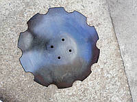 Диск борони Lemken Heliodor 510х5мм, 4 отв.d12,5, міжосьова 105мм, ромашка/гладкий ( арт.34910027) лемкен, фото 4