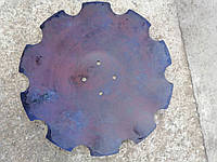 Диск борони Lemken Heliodor 510х5мм, 4 отв.d12,5, міжосьова 105мм, ромашка/гладкий ( арт.34910027) лемкен, фото 5