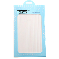 Гнучка стрічка для дизайну нігтів, біла