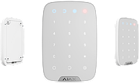 Беспроводная сенсорная клавиатура управления системой безопасности AJAX KeyPad Белый