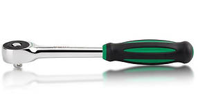 Тріскачка 1/4" з переставним квадратом 60 зубців Toptul CJTV0818