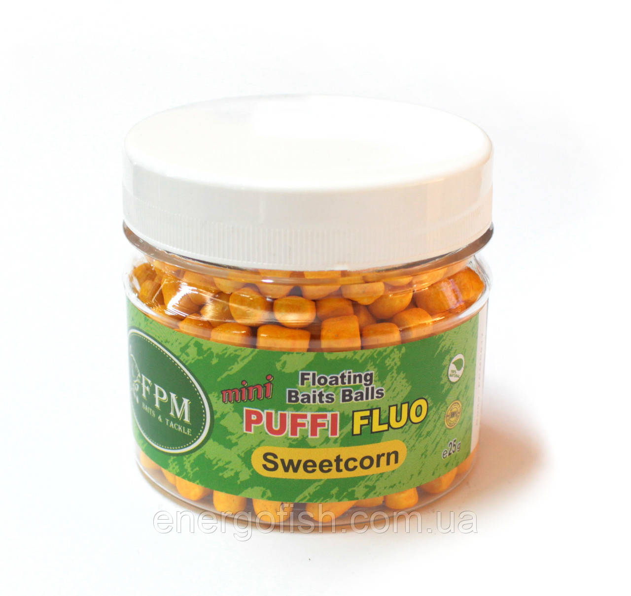 Повітряне тісто FPM Puffi Mini Fluo 25г в банку Sweetcorn Кукурудза (98000102)