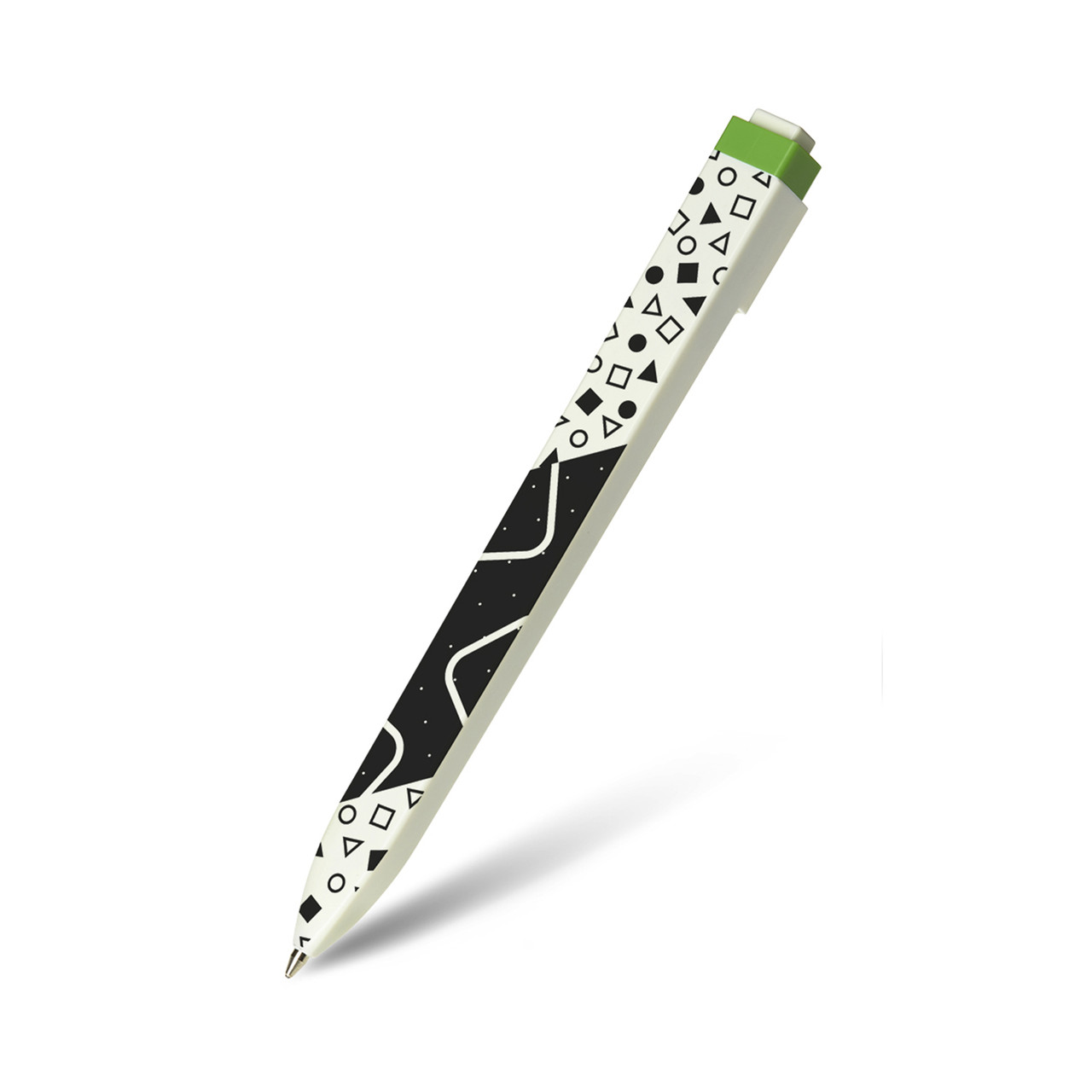Ручка кулькова Moleskine Go 1,0 (зелений патерн) (EW8T1CMPHK10) (8058647625140)