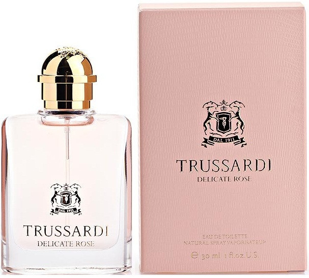 Trussardi Delicate Rose EDT 100 ml туалетная вода женская (оригинал подлинник Италия) - фото 4 - id-p463606808